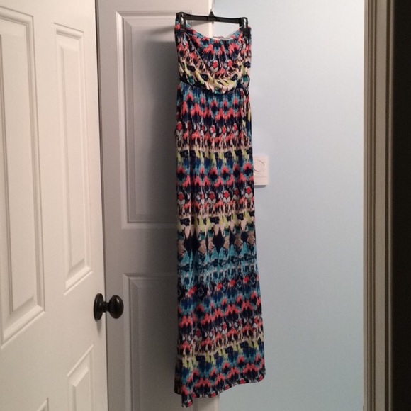 Pattern Maxi Dress