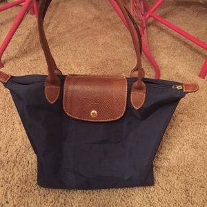 Navy blue Longchamps purse