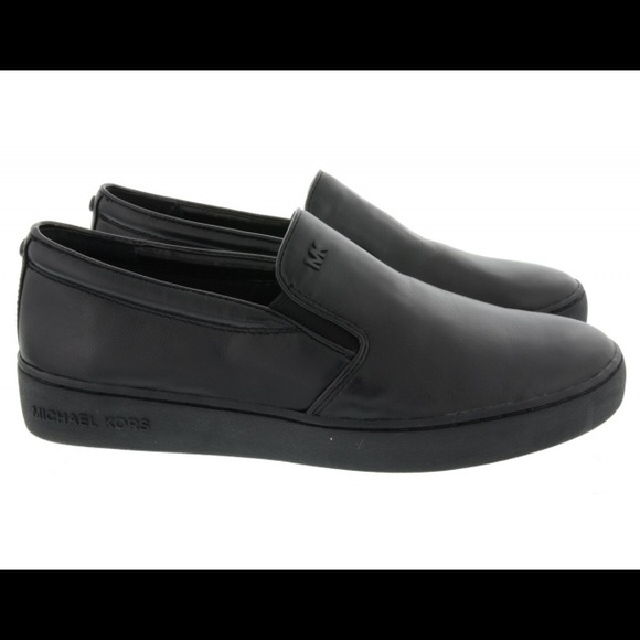 Michael kors black Keaton slipons