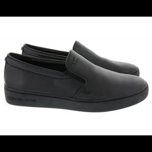 Michael kors black Keaton slipons