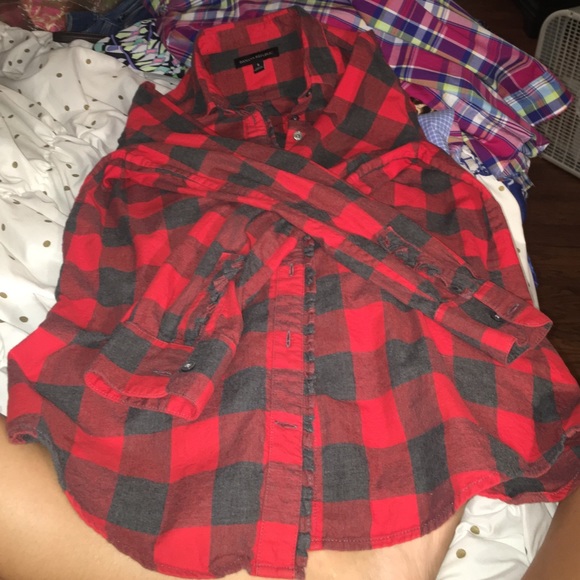 Plaid Button Down - image 1