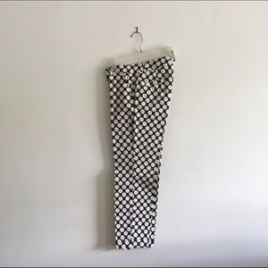 J CREW Cafe Capri. Polka dot. Size 2.