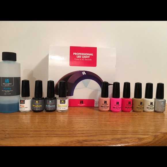 Red Carpet Gel Manicure Kit and Polishes