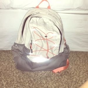 off white north face backpack