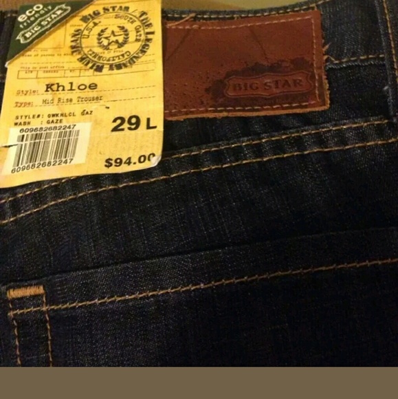 Big Star Jeans NWT !