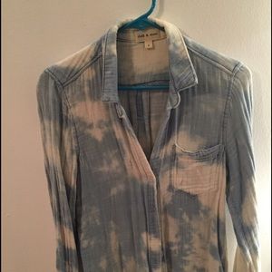 Almost New Anthroplogie Brand Button Up!