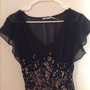 Almost New Floral Kimchi Blue dress!