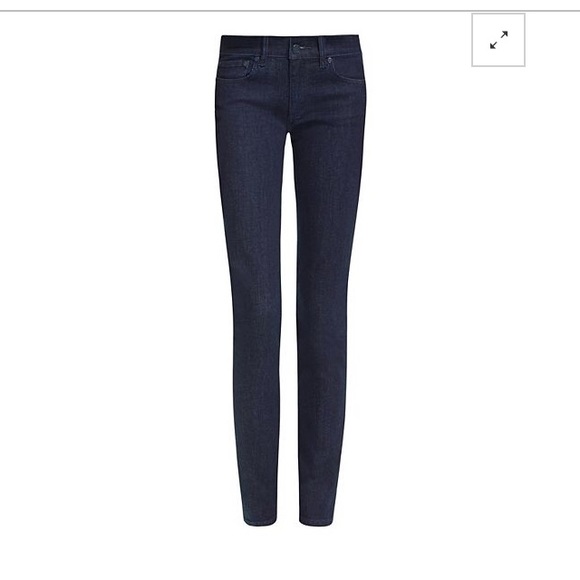 Tory Burch Cropped Skinny in Rinse