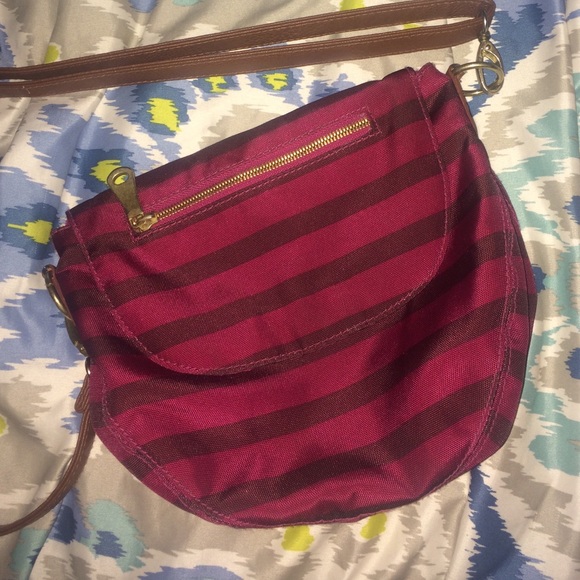 striped cross body