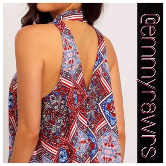 $21 Sale • Bohemian Printed Sun Dress - Picture 4 of 4