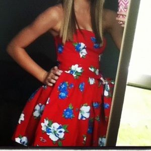 Floral Hollister dress