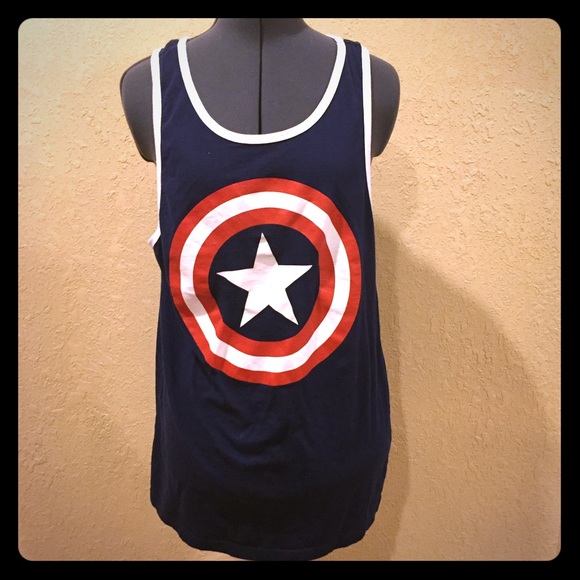 Captain America Tank