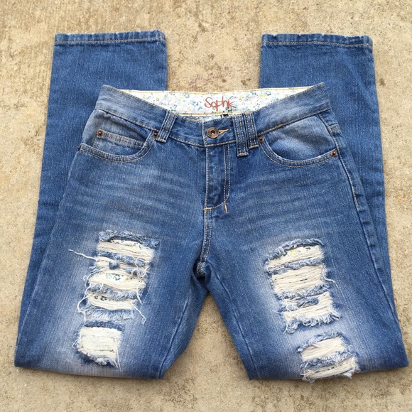 💚SALE💚 Sophie Distressed Jeans Size 13 Like New