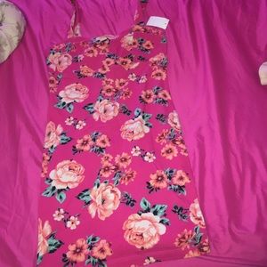 Floral bodycon dress. Brand new never worn.