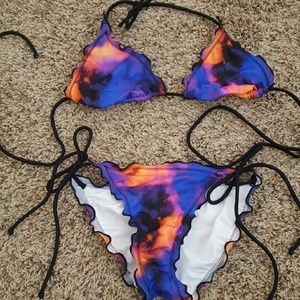 Venus Tye Dye String Bikini