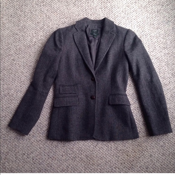 🔥J. Crew Hacking Herringbone Blazer🔥