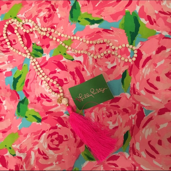 Lilly Pulitzer GWP Tassel Necklace