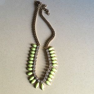 Jcrew yellow necklace