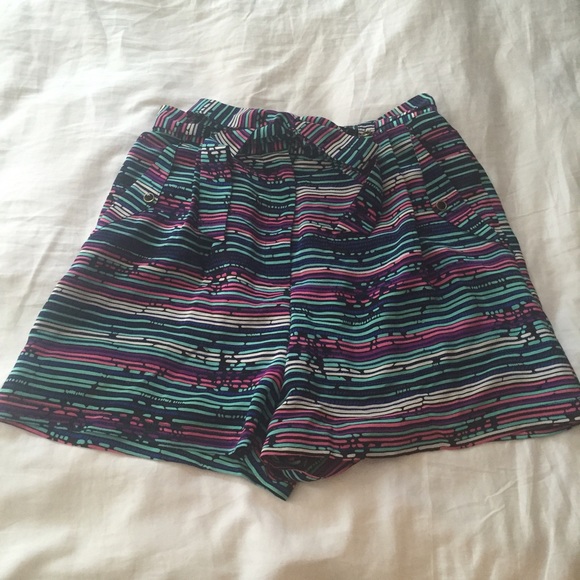 Yumi Kim silk patterned shorts