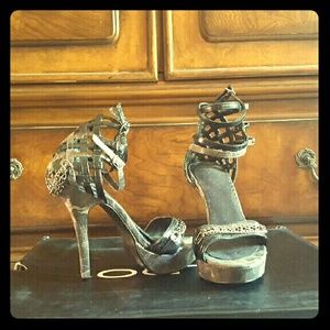 Play Games Platform Sandals by Not Rated