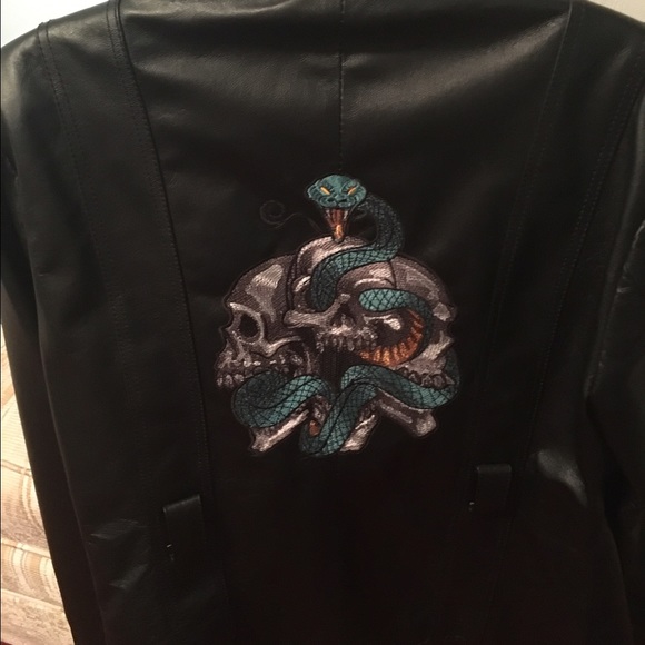 Skull Biker Jacket