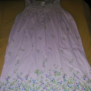 BRAND NEW purple pajama DRESS