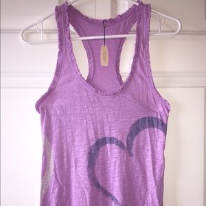 VS Purple Razorback Tank