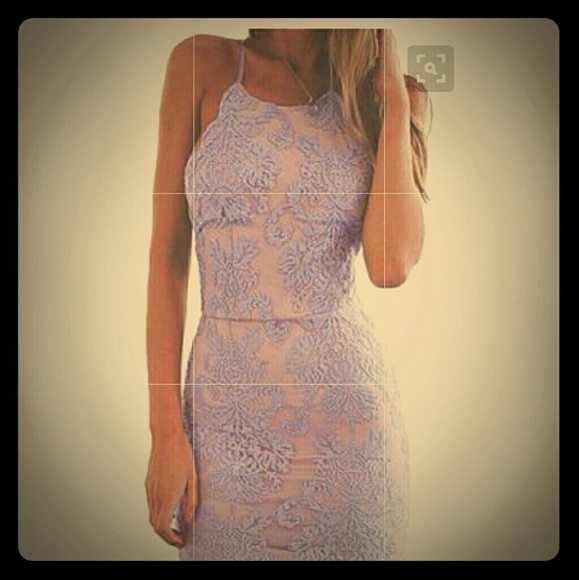 Lavender Lace Dress