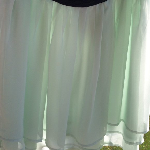 Mint Strapless Dress - Picture 4 of 4