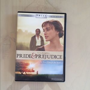 Pride and prejudice DVD