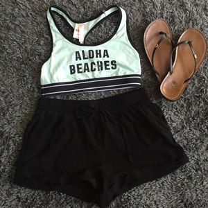 Victoria Secret PINK Aloha Beaches Sports Bra