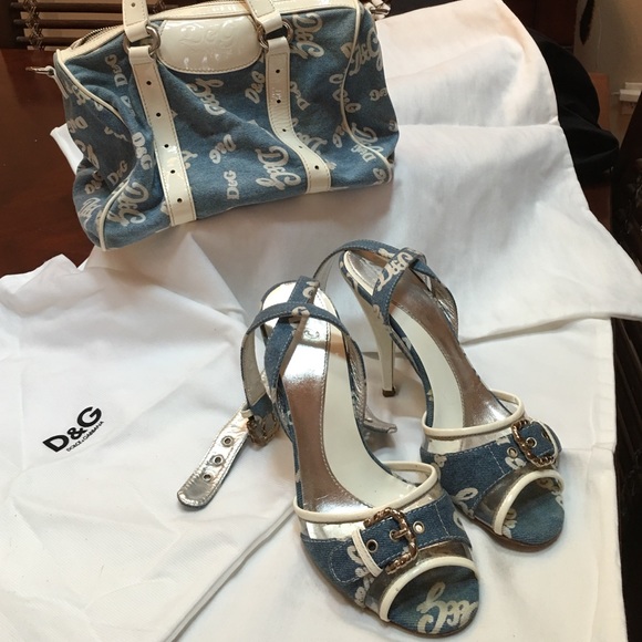 Authentic Dolce&Gabbana shoes and purse
