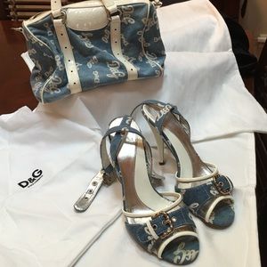 Authentic Dolce&Gabbana shoes and purse