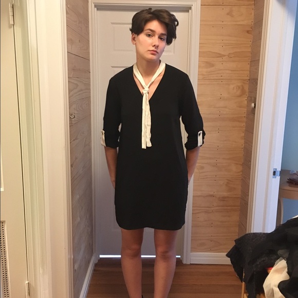 Zara Knot Collar Dress