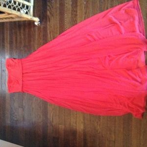 David's Bridal full length gown. Size 2