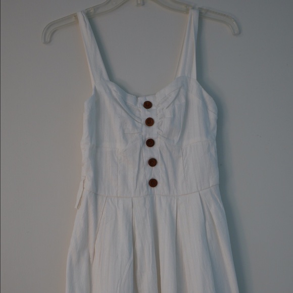 White sun dress