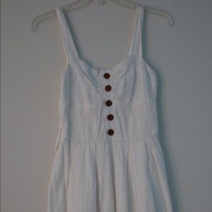 White sun dress