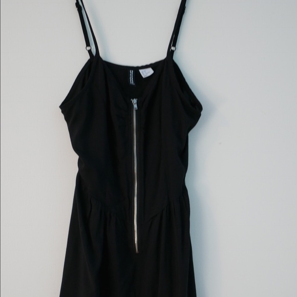 Black Zippered Sundress