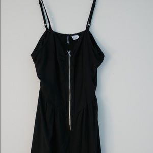 Black Zippered Sundress