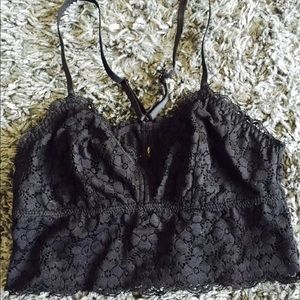 Aerie Black Lace Bralette