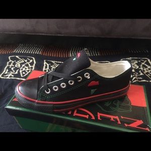 African Converse Style Sneakers