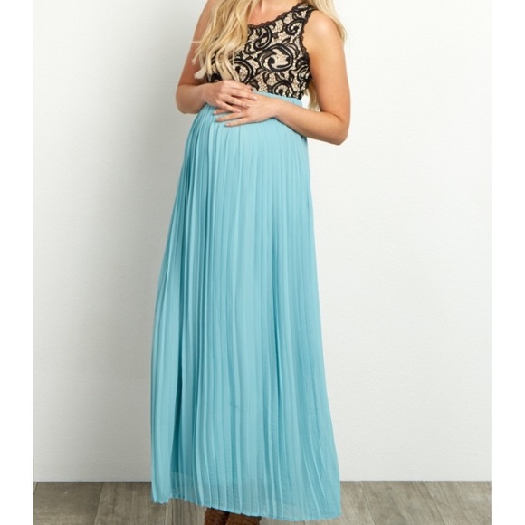 Pink Blush Maternity Maxi Dress