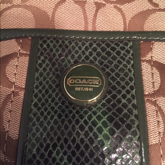 Signature stripe Python stripe satchel - Picture 4 of 4