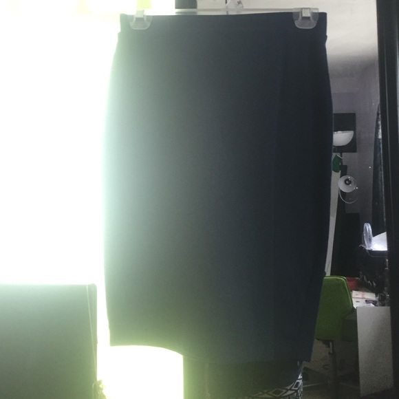 Navy blue skirt