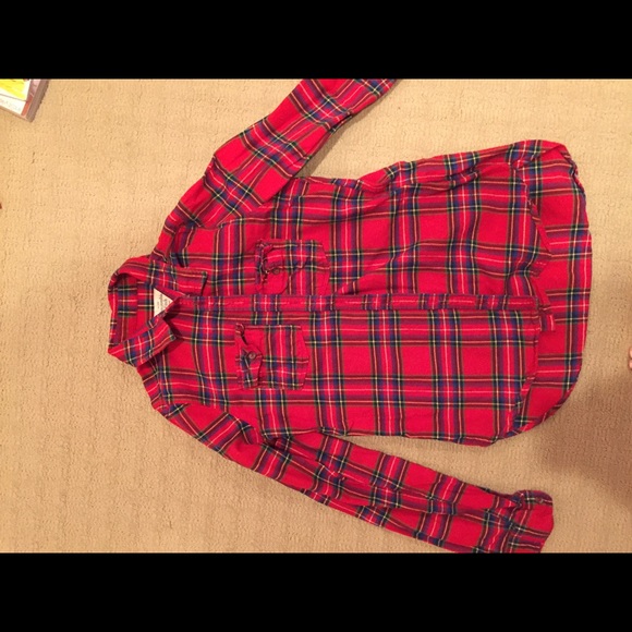 Abercrombie and Fitch flannel