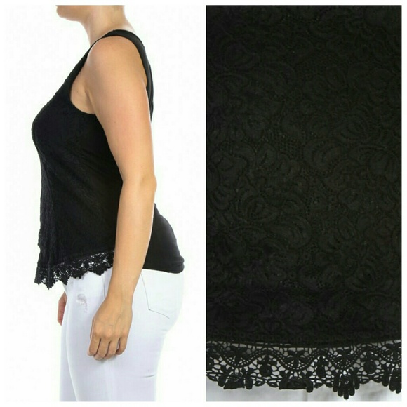 ONE XL LEFT!!Lace Top - Picture 2 of 2
