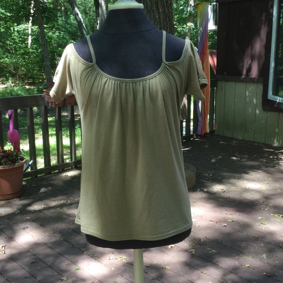 Cold Shoulder Knit Top