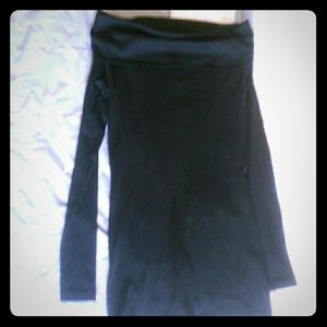 Ann Taylor Off the shoulder black top