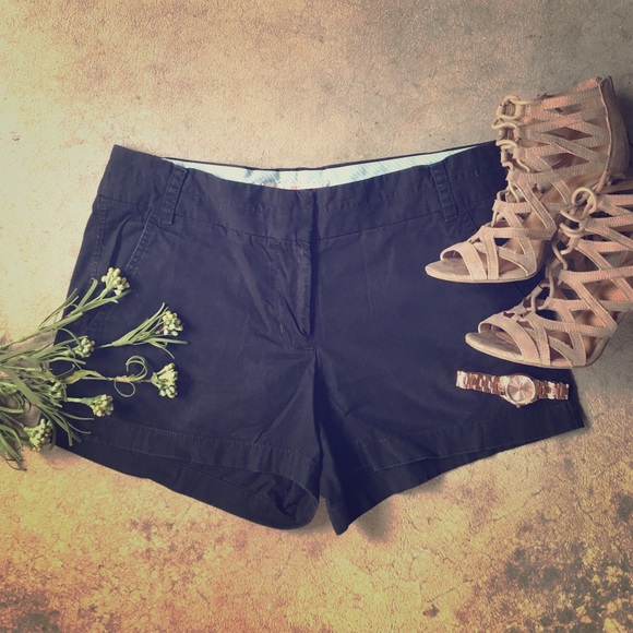 J. Crew Pants - J. Crew chino black shorts