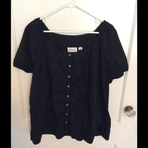 Avenue brand black blouse size 22/24